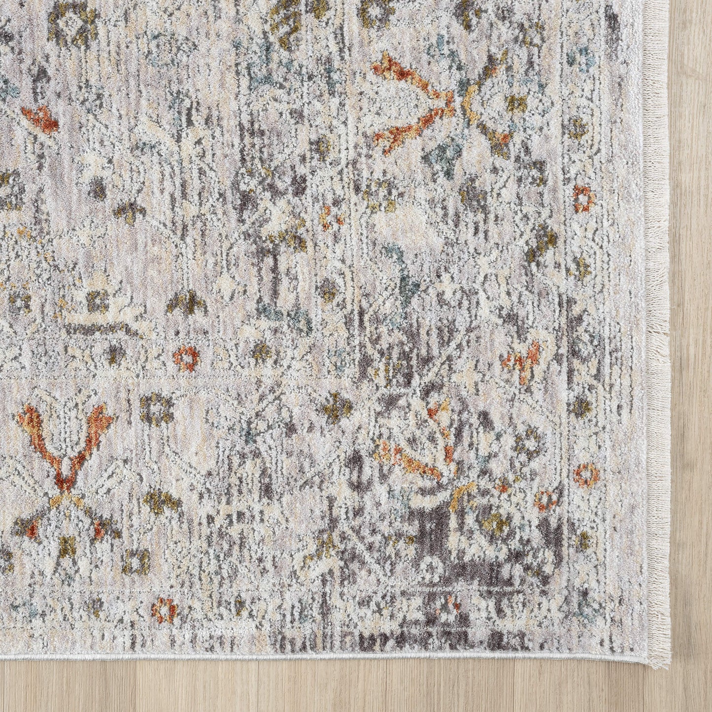 Adelaide 638 Ivory Runner Saray Rugs