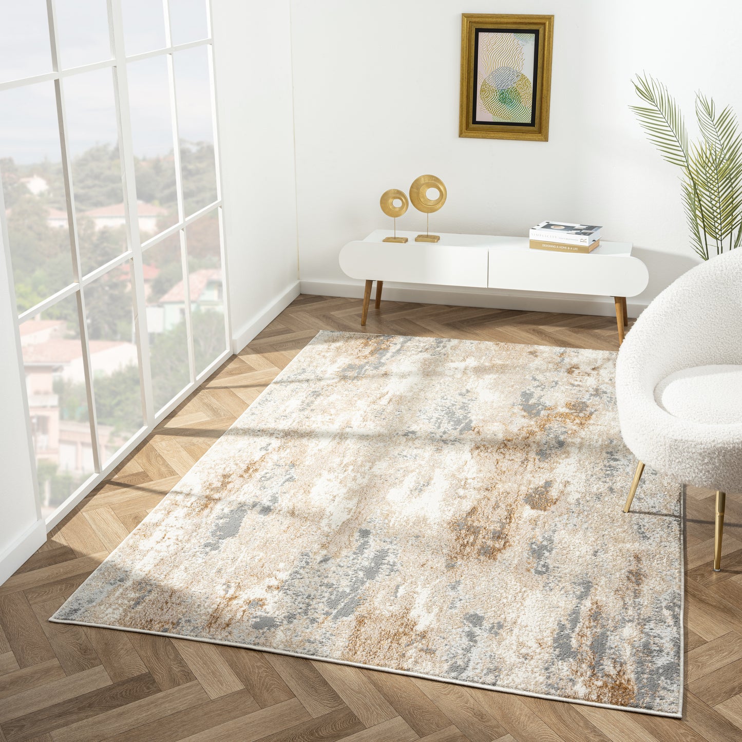 Astana 187 Taupa Modern Rug Saray Rugs