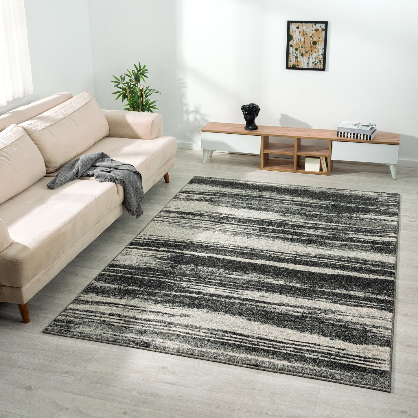 Astana 481 Charcoal Rug Saray Rugs