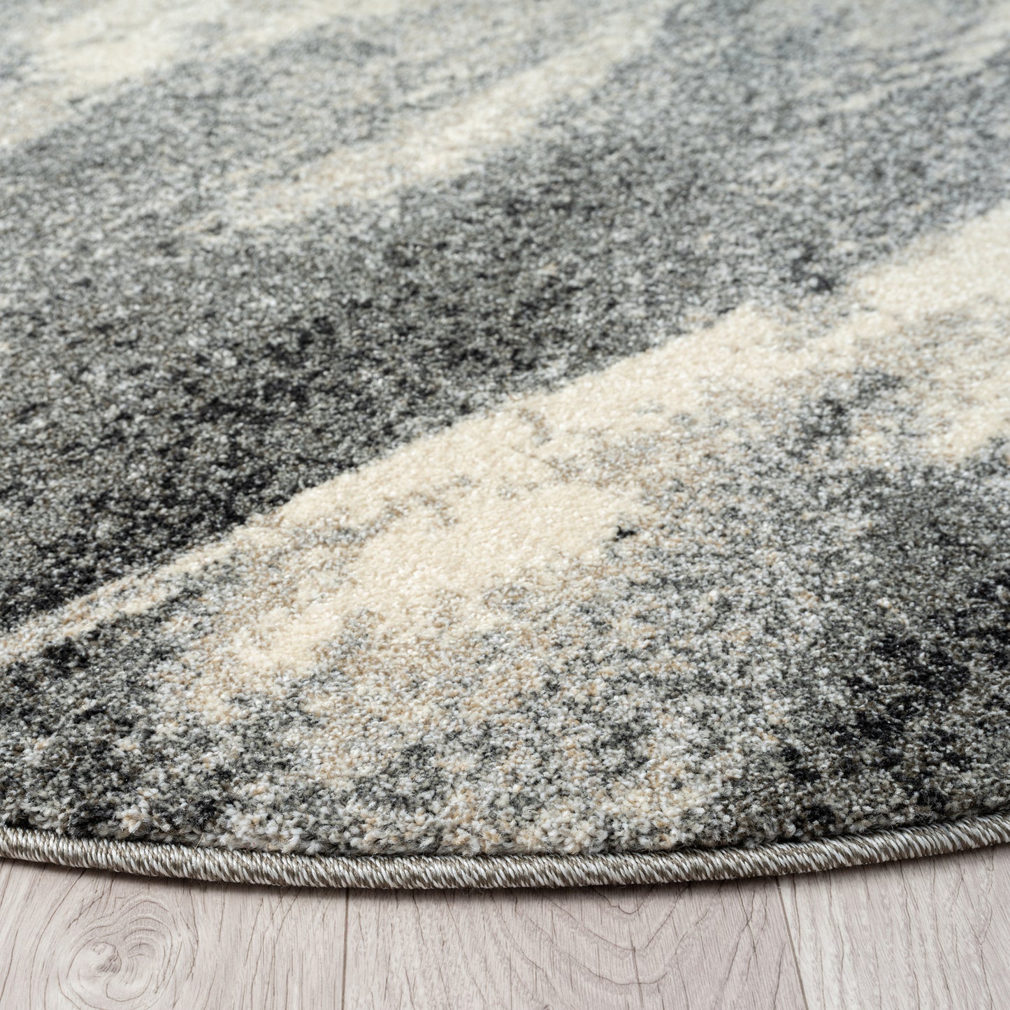 Astana 483 Ash Round Rug Saray Rugs