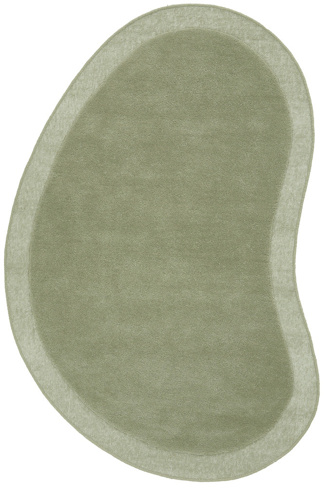 Camilla Moss New Zealand wool Shape Rug Rug Culture