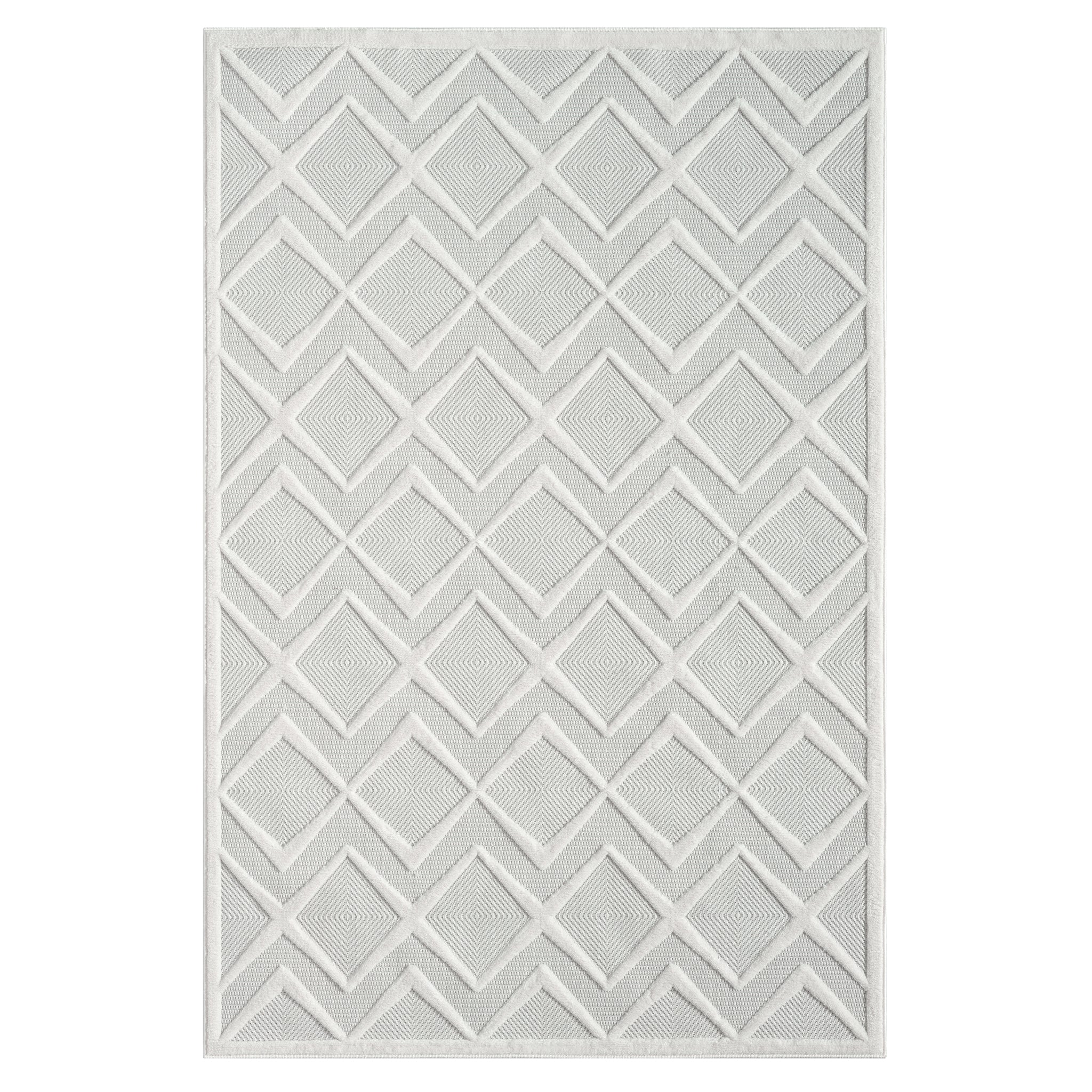 Calmer 417 Pearl geometric patterns Rug Saray Rugs