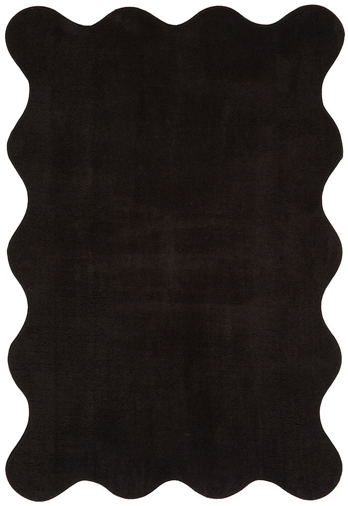 Everest Black Washable Rug Rug Culture