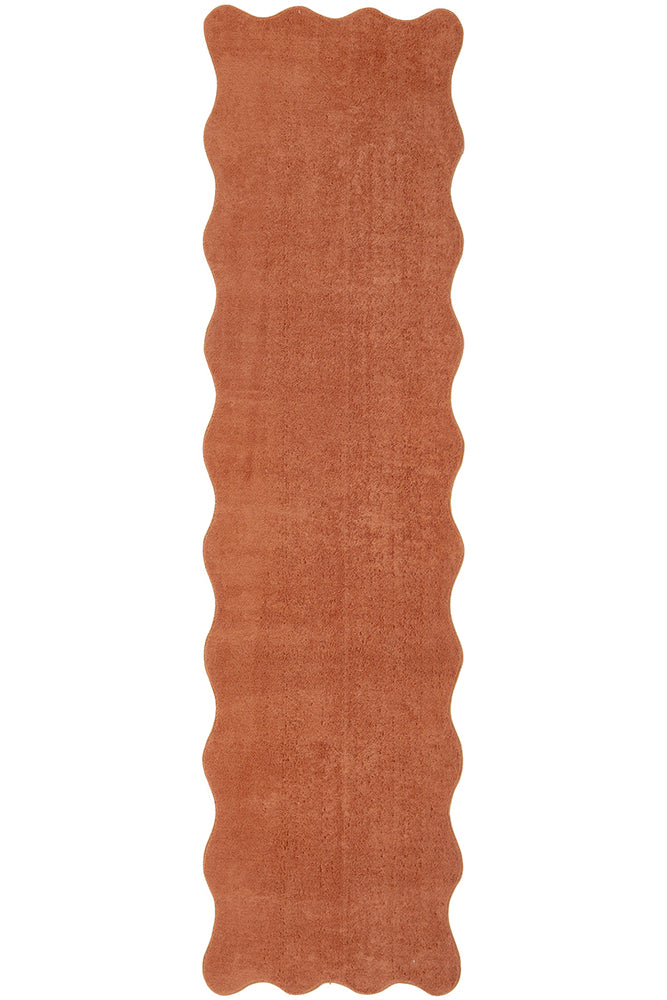 Everest Terracotta Washable Rug Rug Culture