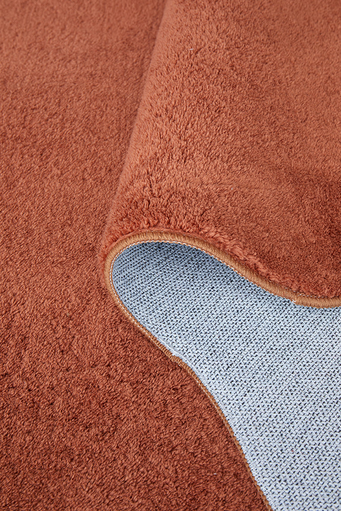 Everest Terracotta Washable Rug Rug Culture