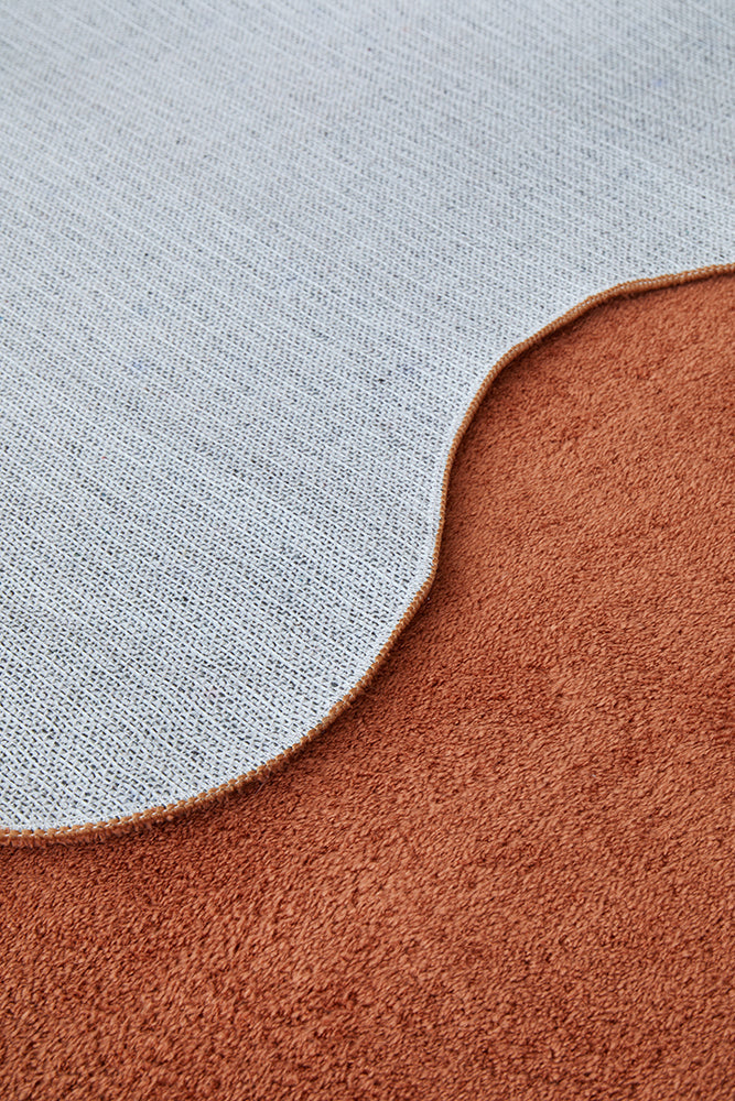 Everest Terracotta Washable Rug Rug Culture
