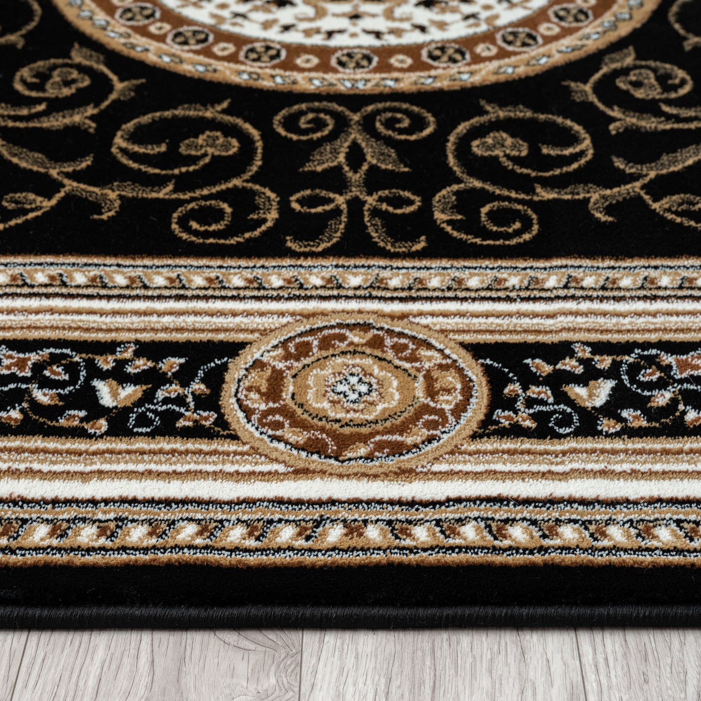 Oriental 511 Black Traditional Rug Saray Rugs