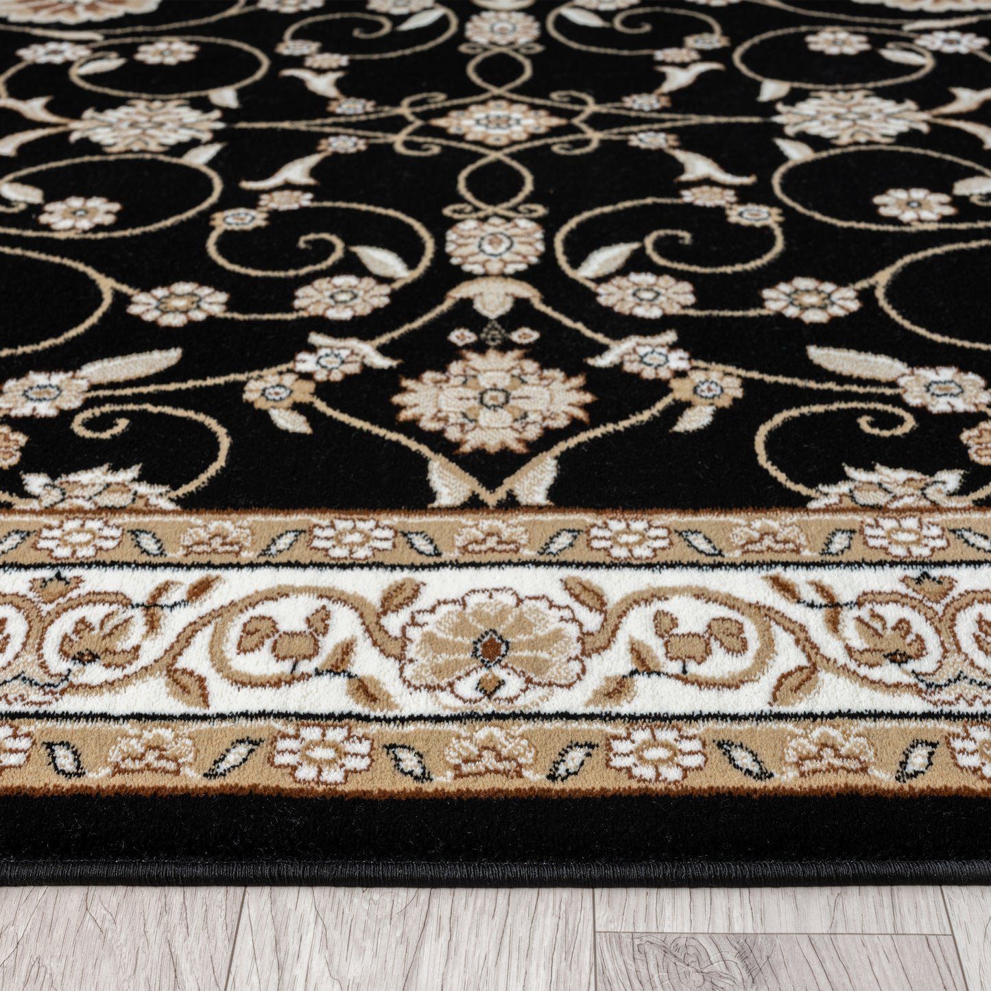 Oriental 512 Black Traditional Rug Saray Rugs
