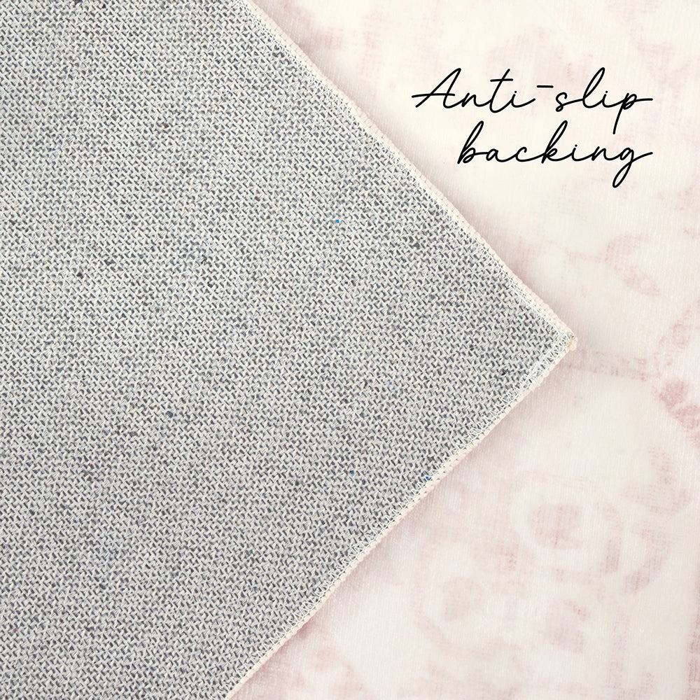 Graceful Rose Quartz Rug