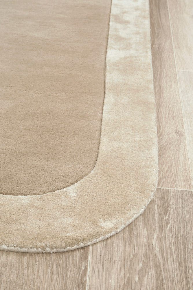 Hunter Husk Wool-Viscose Runner Rug Rug Culture