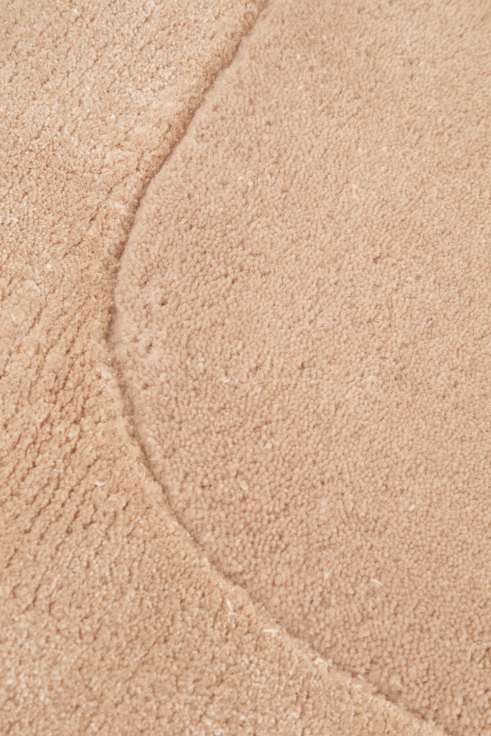 Hunter Nude Wool-Viscose Rug Rug Culture