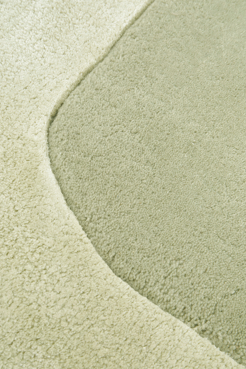Hunter Sage Wool-Viscose Rug Rug Culture