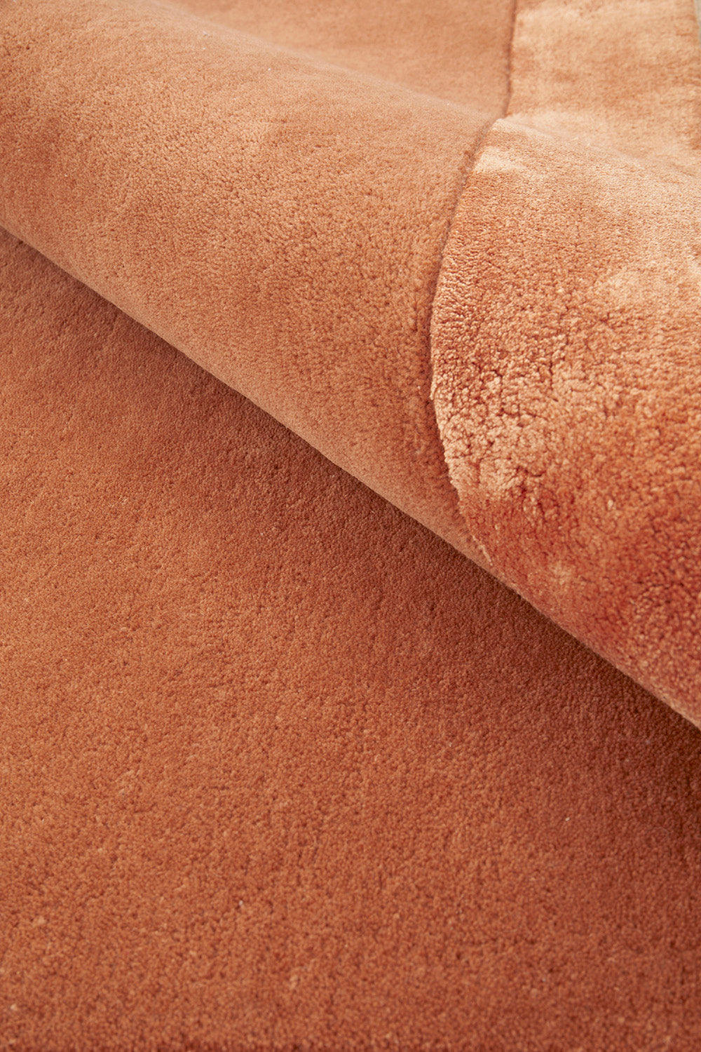 Hunter Spice Wool-Viscose Rug Rug Culture