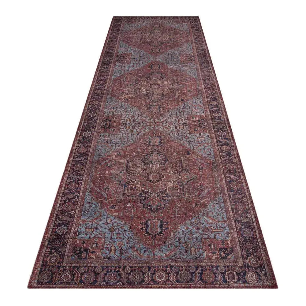 HYDE 2019 RED RUG, Well-worn antique textiles, Traditional Designer Rugs Saray Rugs