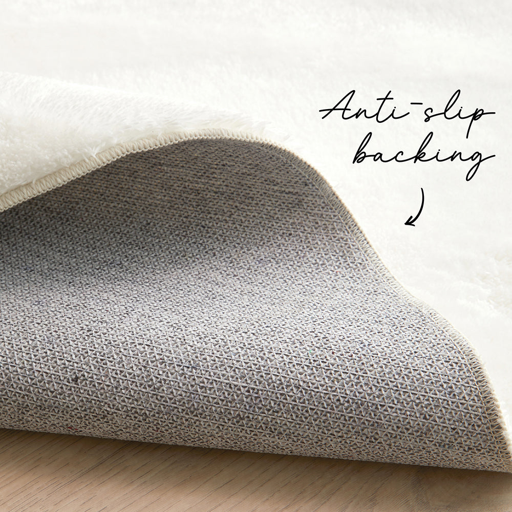 Jelly Bean Snow White Rug Rug Culture