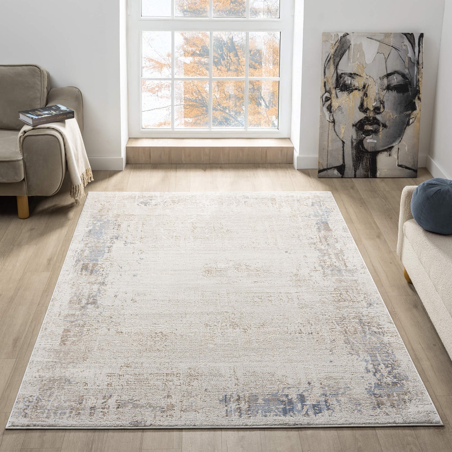 Luxley 580 Ivory Rug Saray Rugs