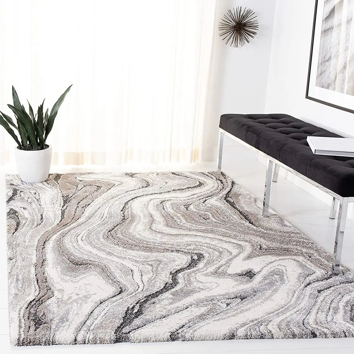 Mineral 111 Grey Rug RUG CULTURE