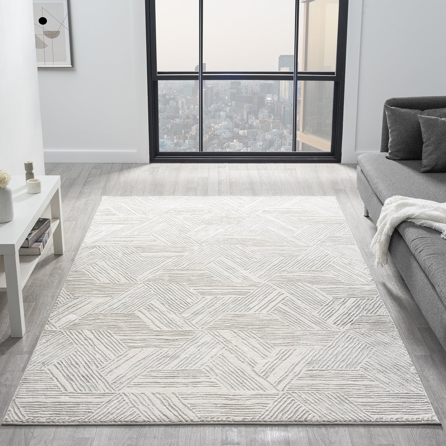 Portland 840 Lt Grey Saray Rugs