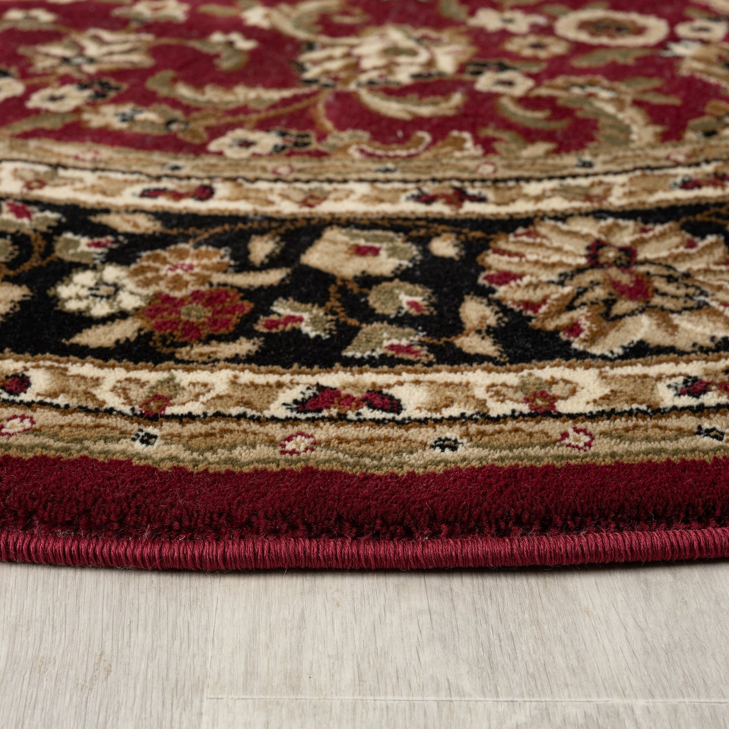 Royal 524 Red Round Saray Rugs