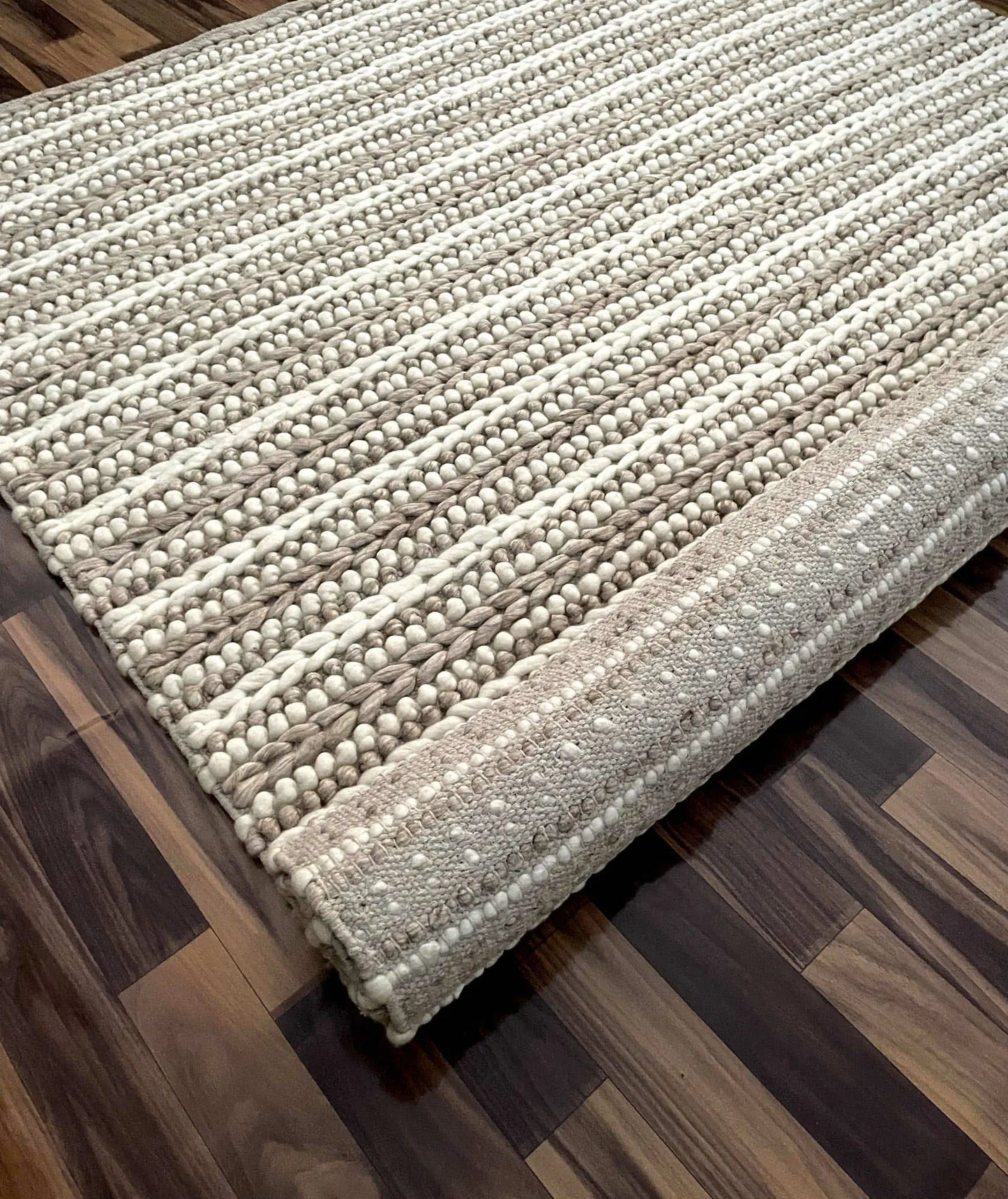 Stream Beige The Rug Co