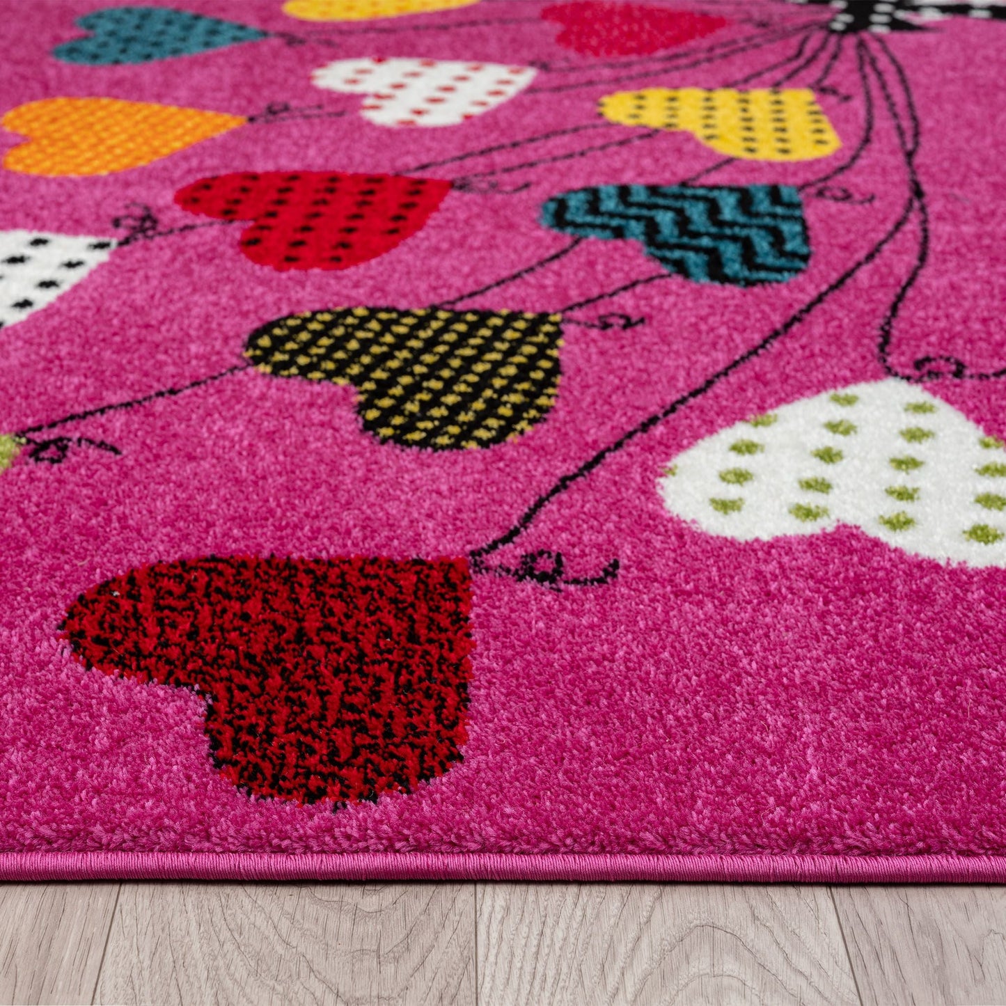 Kidsville 576 Pink Saray Rugs
