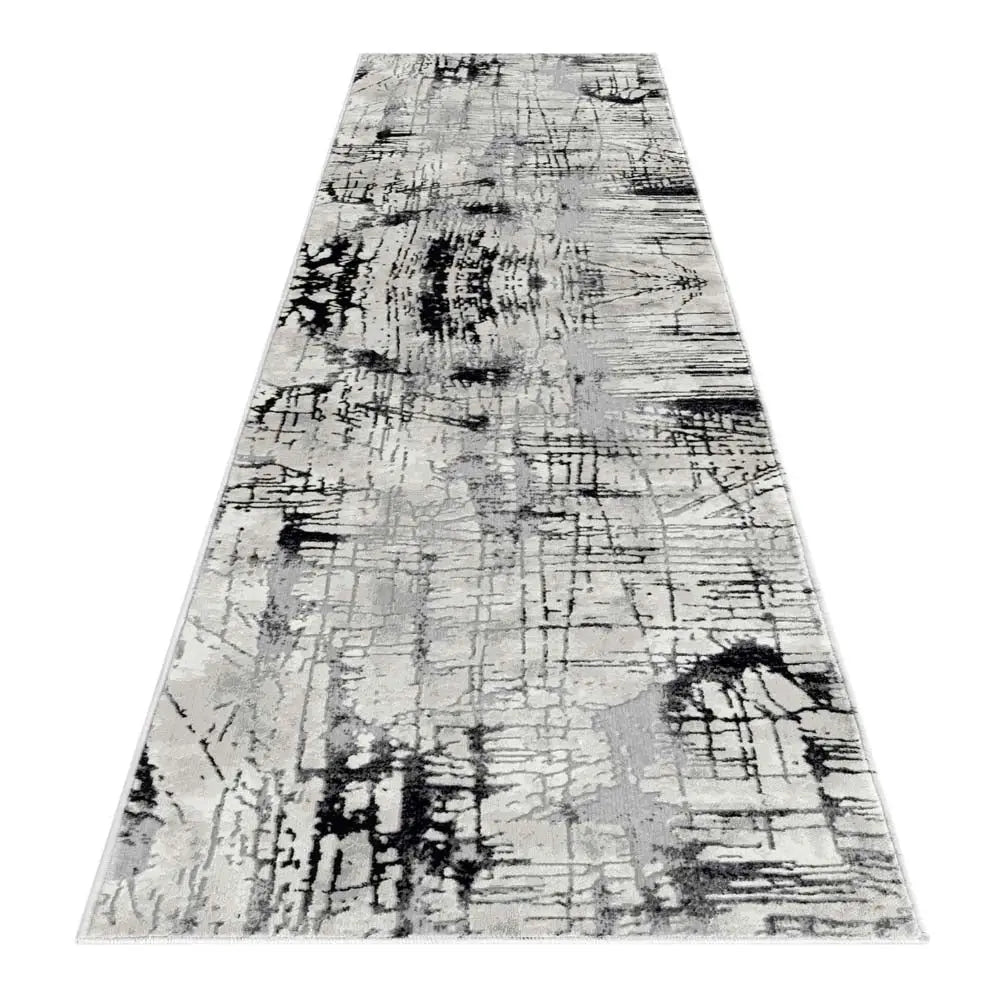 AMOR 4004 BLACK HALLWAY RUNNER Saray Rugs