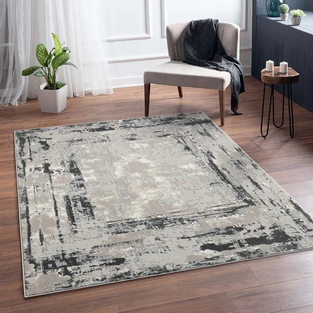 AMOR 4006 GREY RUG by Modern Rugs Collection, Decorative Rugs, Designer Rugs, Made in Turkey Saray Rugs