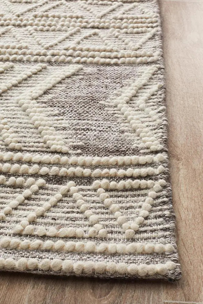 Amber 806 NATURAL WOOL RUG Unitex
