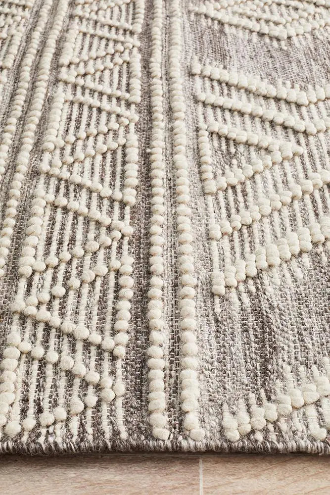 Amber 806 NATURAL WOOL RUG Unitex