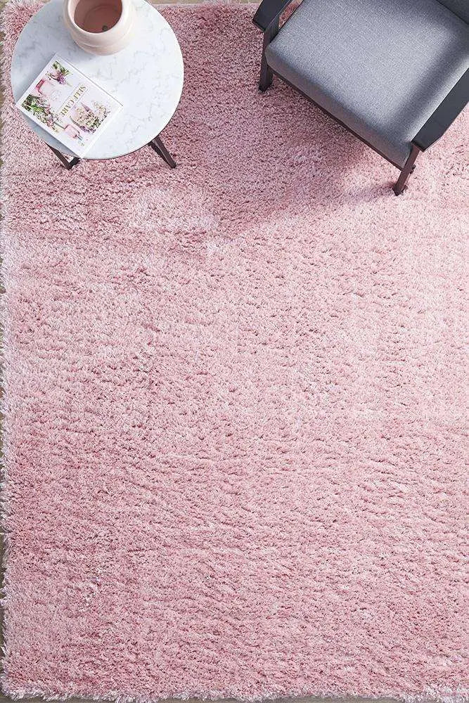Ankara Plain Pink Rug RUG CULTURE