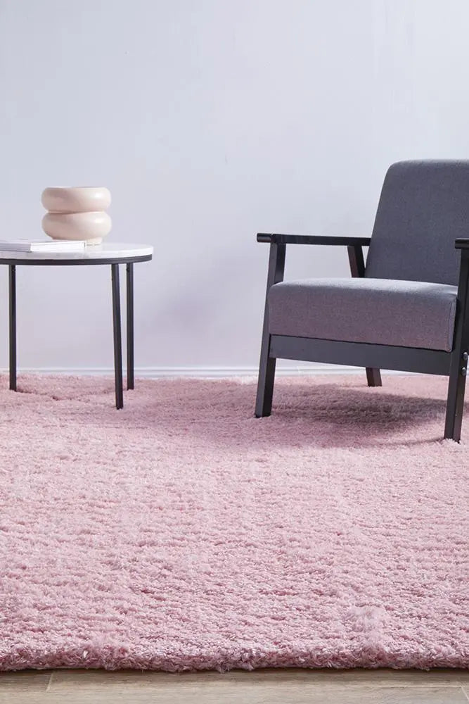 Ankara Plain Pink Rug RUG CULTURE