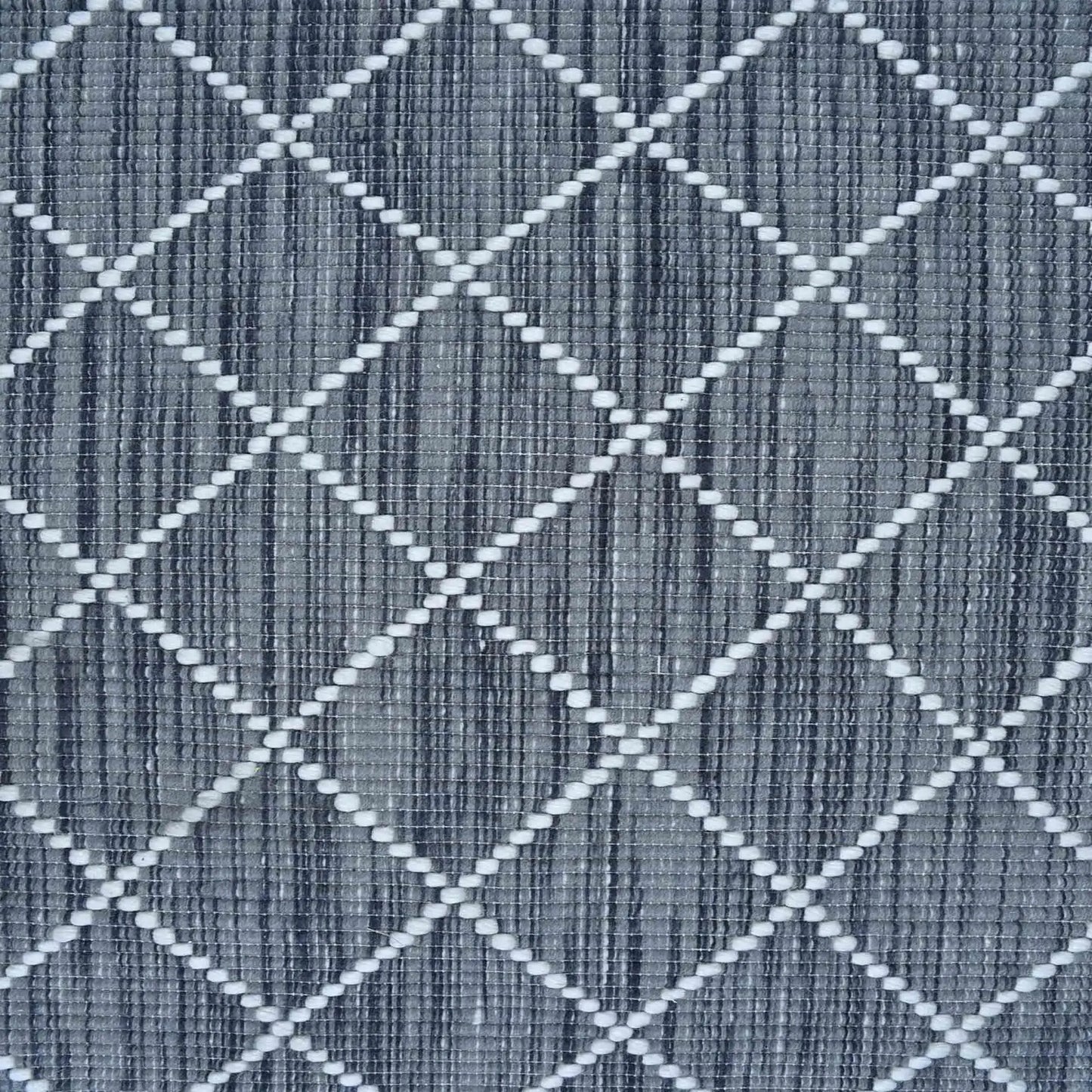 Argine Cross Dk Grey Wool Rug The Rug Co