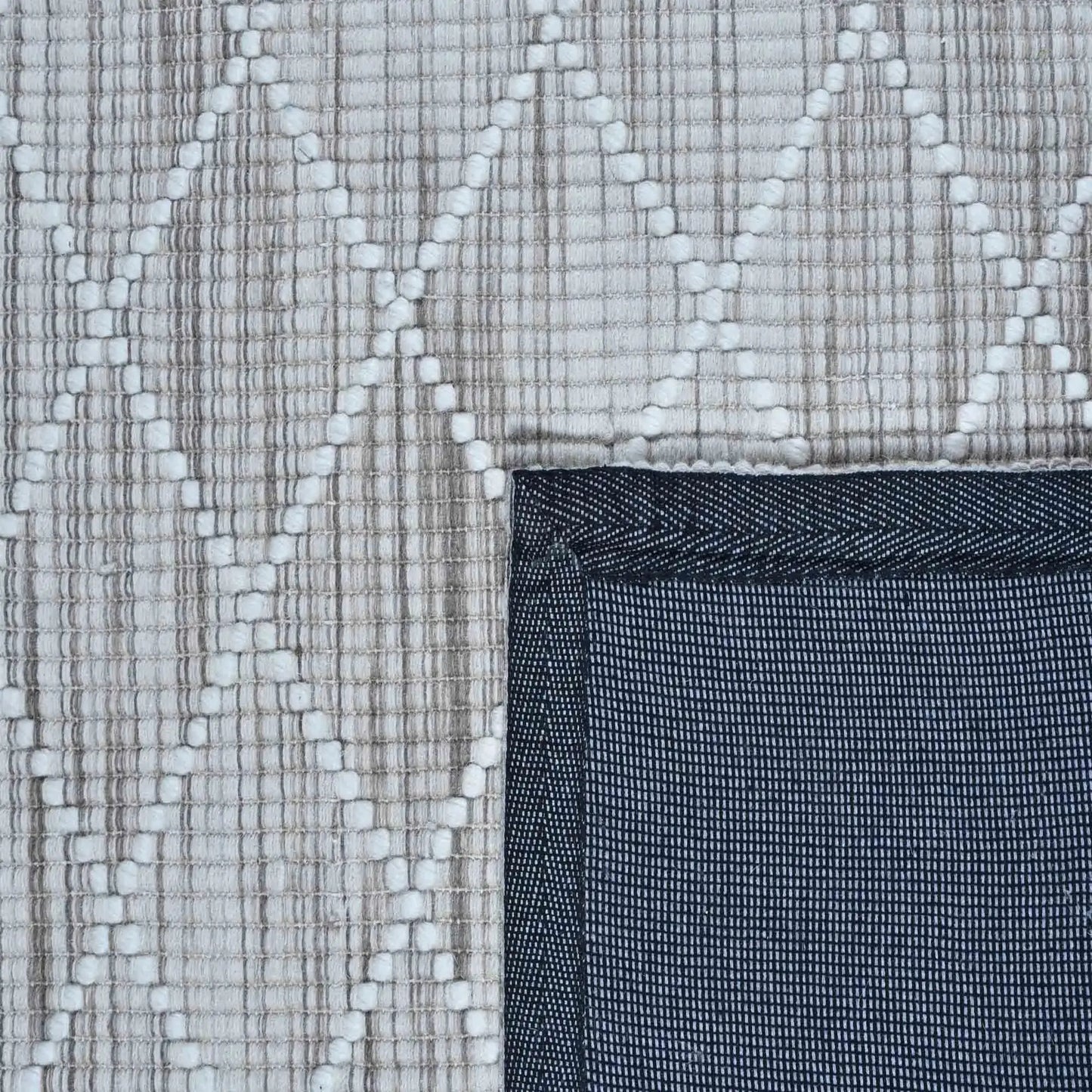 Argine Cross Natural Wool Rug The Rug Co