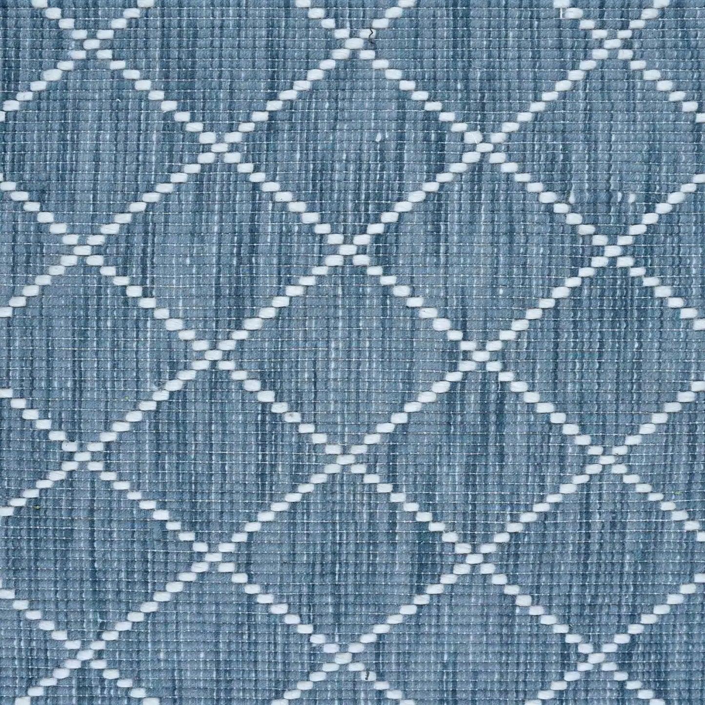 Argine Cross Teal Wool Rug The Rug Co