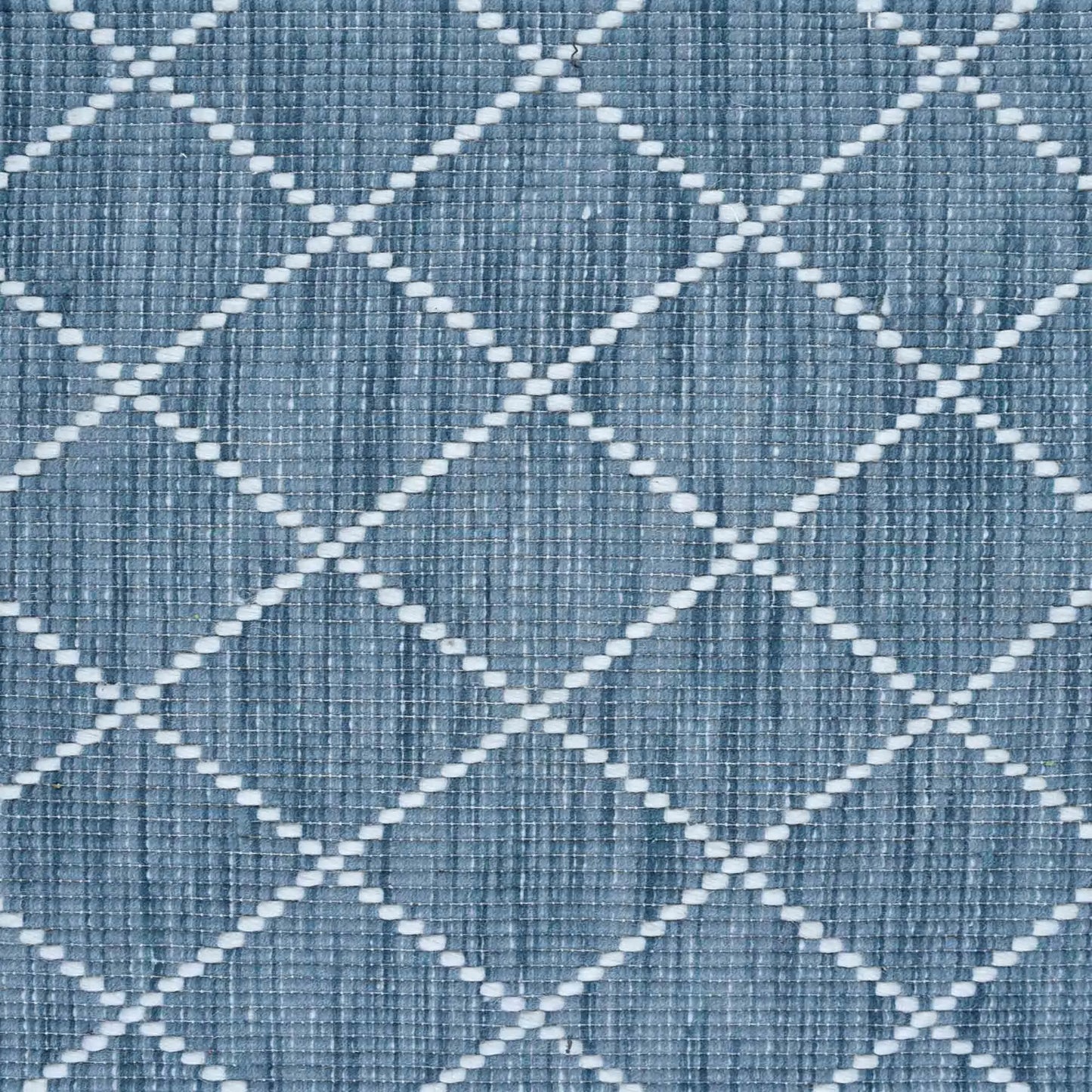 Argine Cross Teal Wool Rug The Rug Co