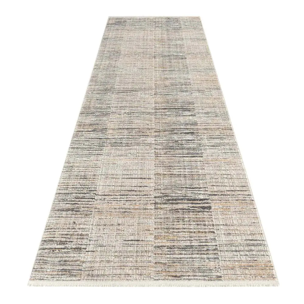 Arima Soft 8202 Lt. Grey Hallway Runner Saray Rugs