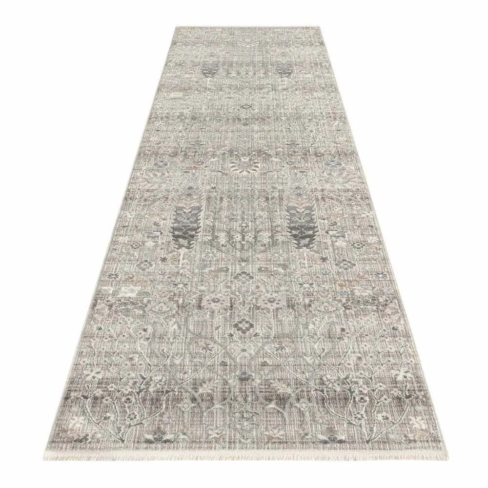 Arima Soft 8204 Grey Hallway Runner Saray Rugs