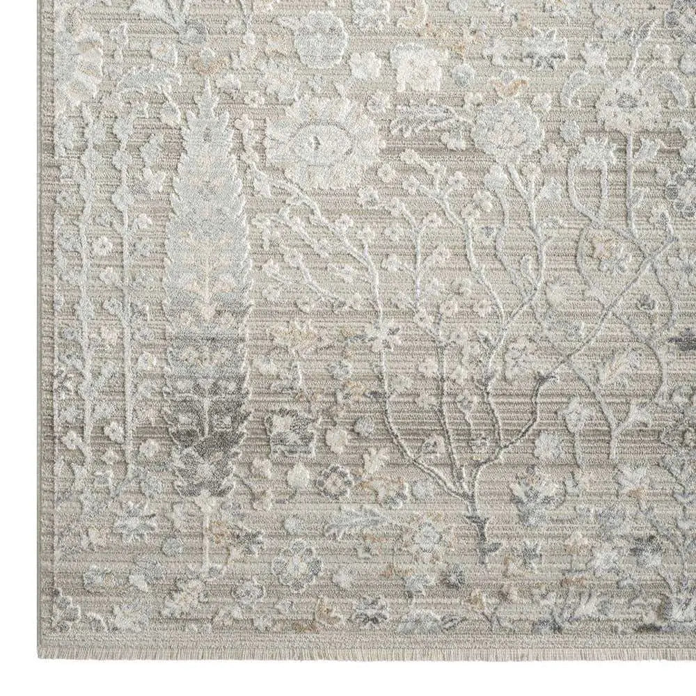 Arima Soft 8204 Grey Hallway Runner Saray Rugs