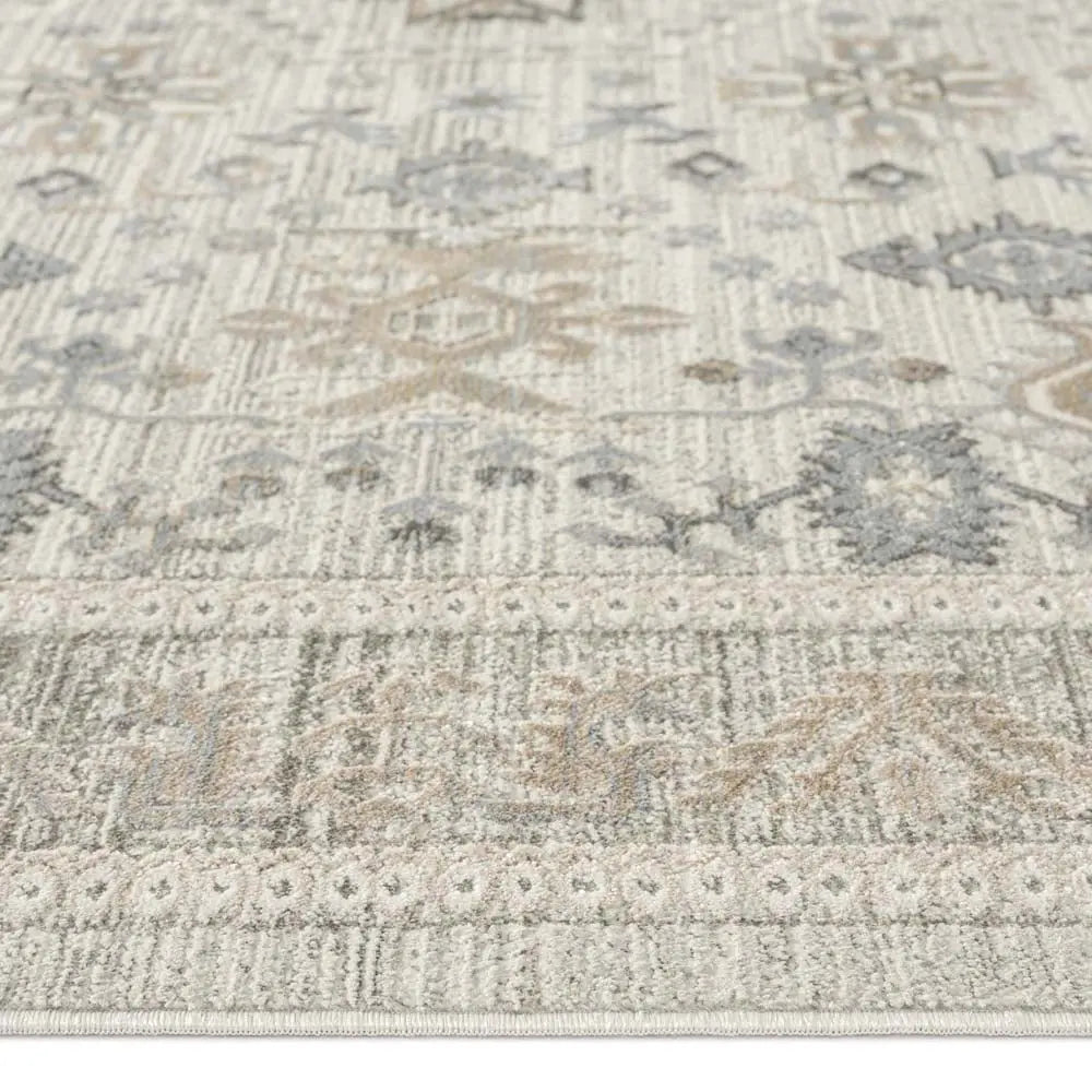 Arima Soft 8207 Grey Hallway Runner Saray Rugs