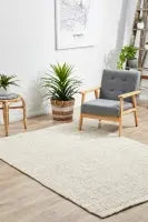 Asrin Barker Bleach Jute Rug, Natural fibre Rug, For High Traffic areas Rugs Unitex