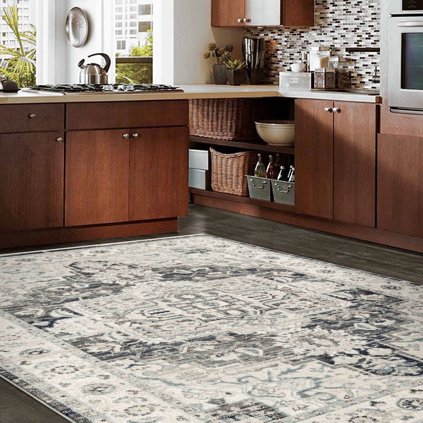 Austin 2201 Dk Blue Saray Rugs