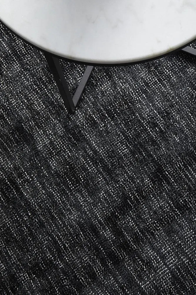 Azra Black Hand Loomed Rug RUG CULTURE