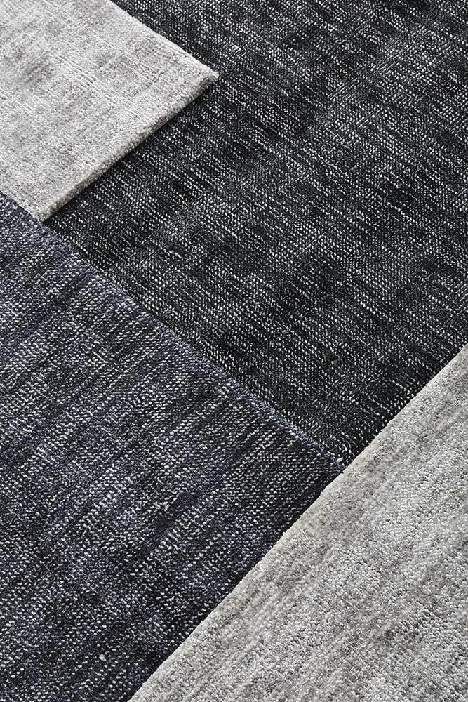 Azra Black Hand Loomed Rug RUG CULTURE