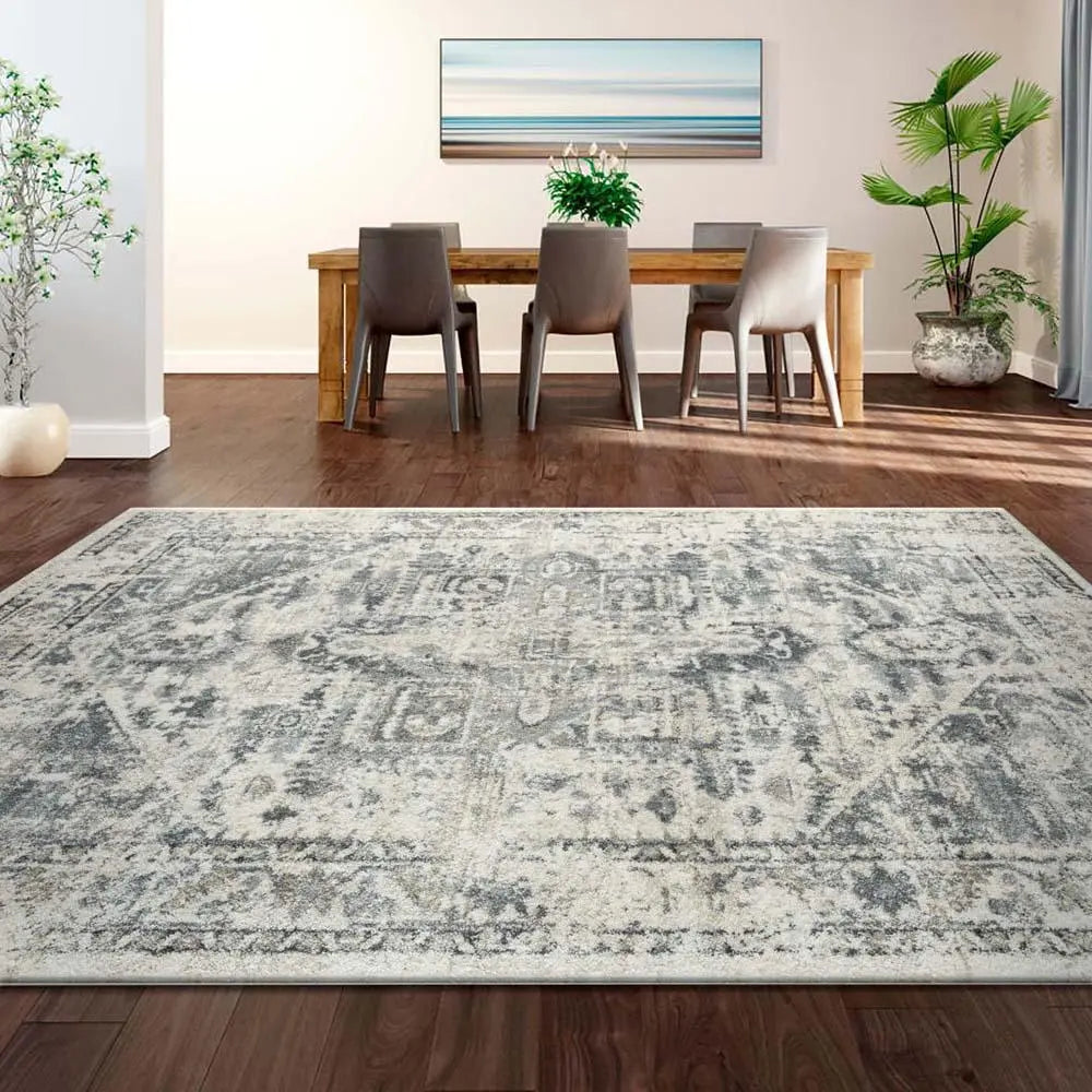 Bailey 760 Grey classic Rug Saray Rugs