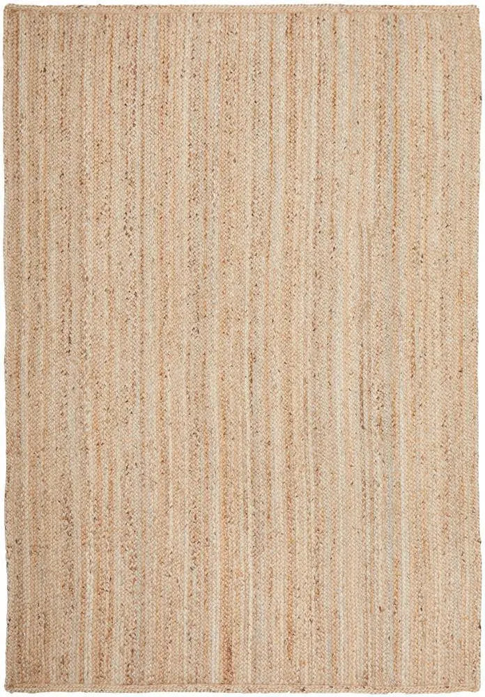 Bondi Natural Jute hand braided Rug RUG CULTURE