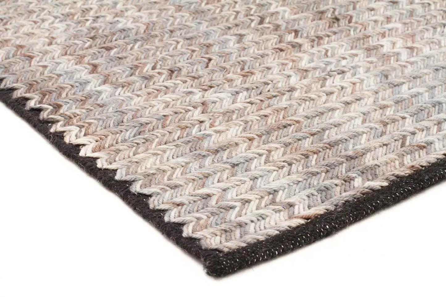 Bonita 734 Smoke Wool and Viscose Rug Unitex