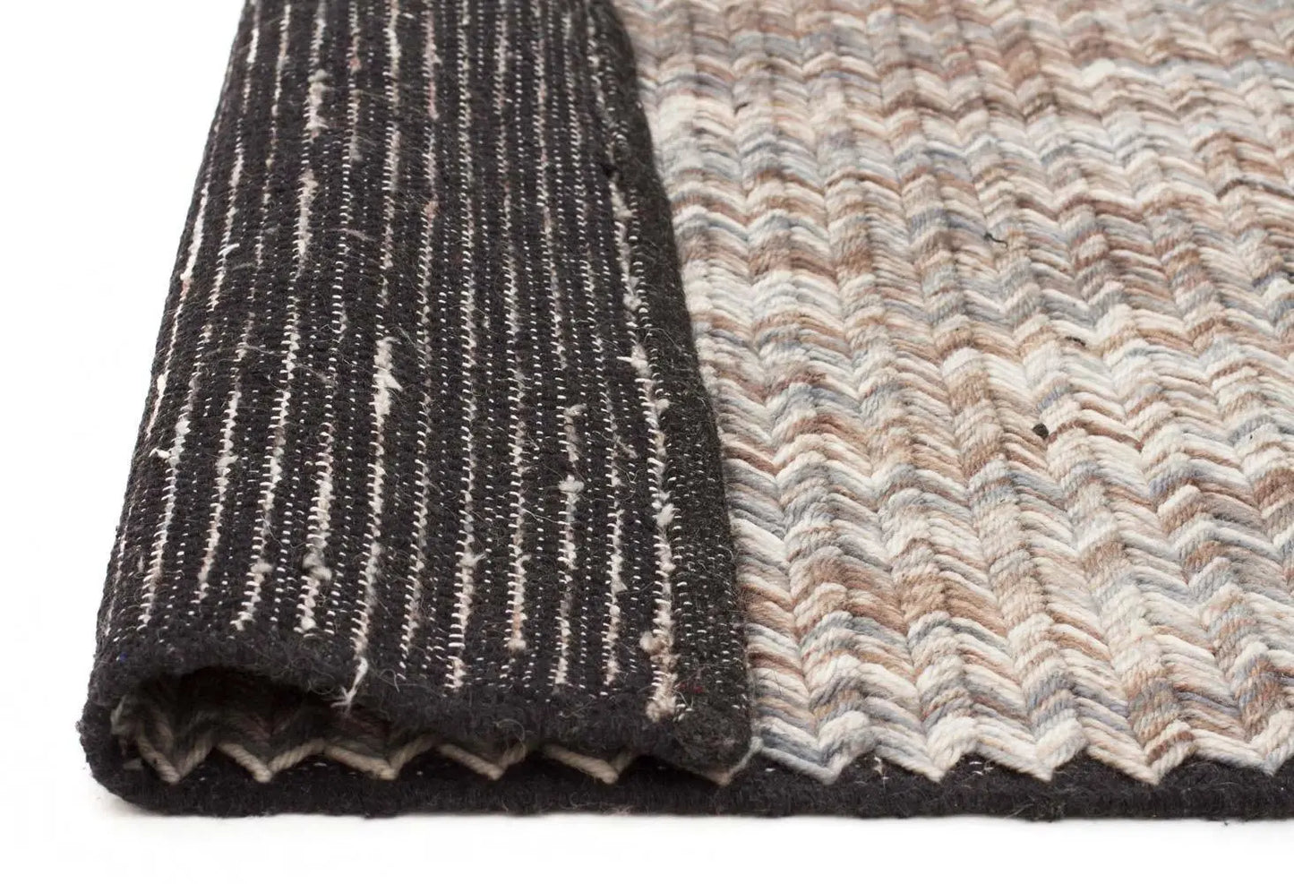 Bonita 734 Smoke Wool and Viscose Rug Unitex