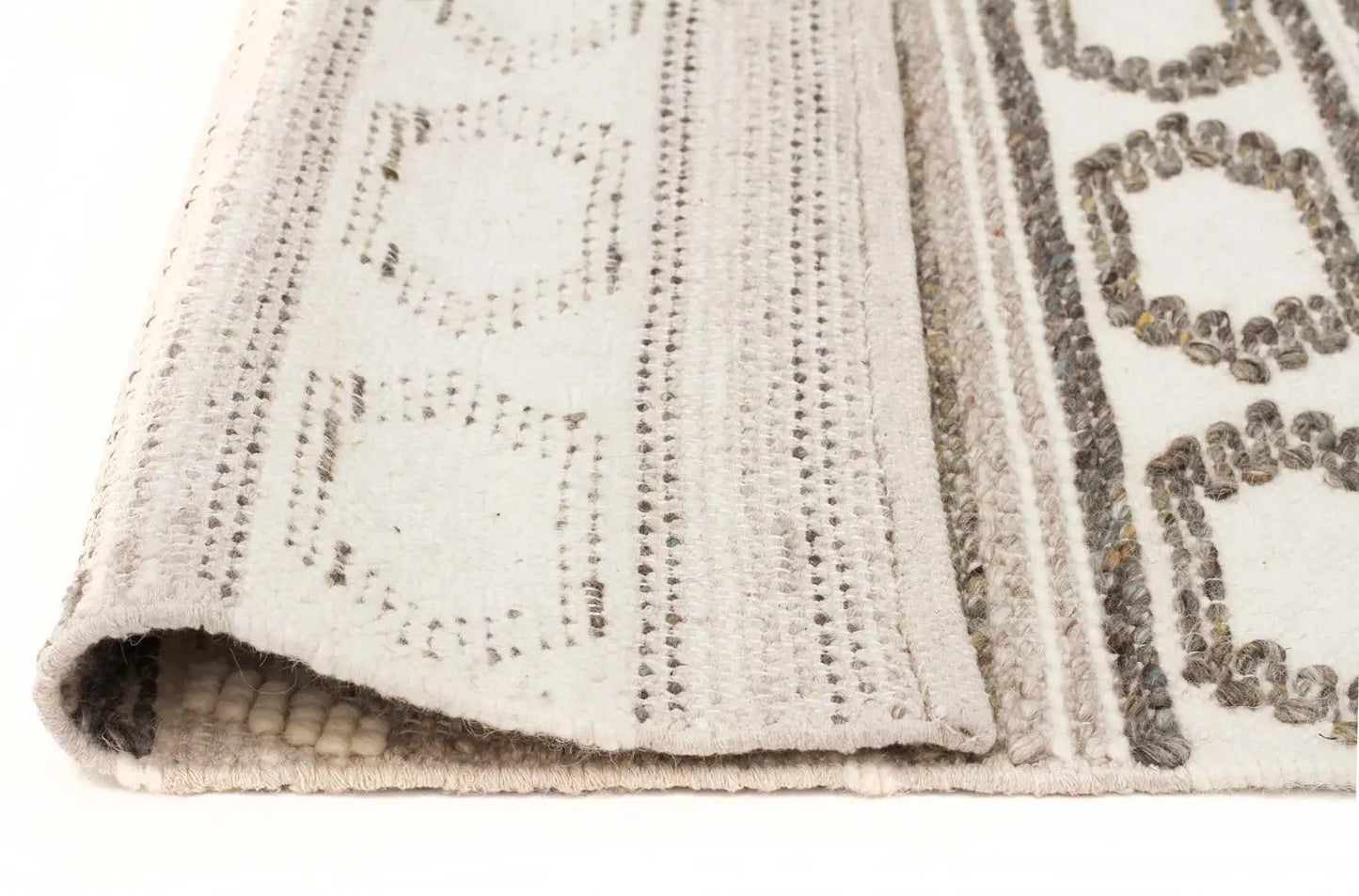 Bonita 743 Stone Wool and Viscose Rug Unitex