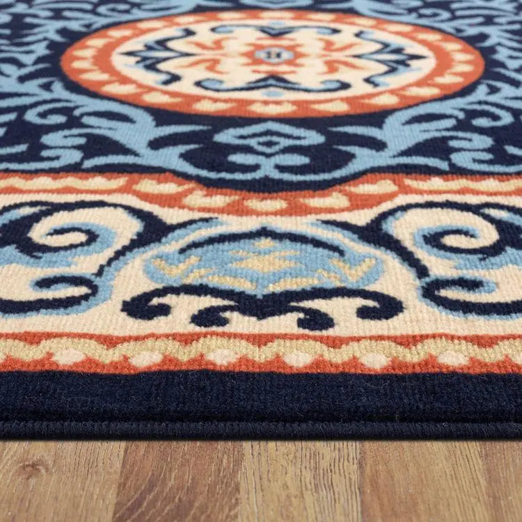 Budget Collection 1920 Navy Saray Rugs