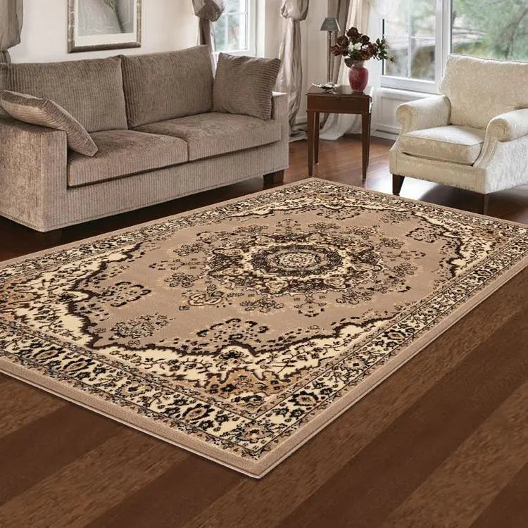 Budget Collection 3104 Beige Saray Rugs